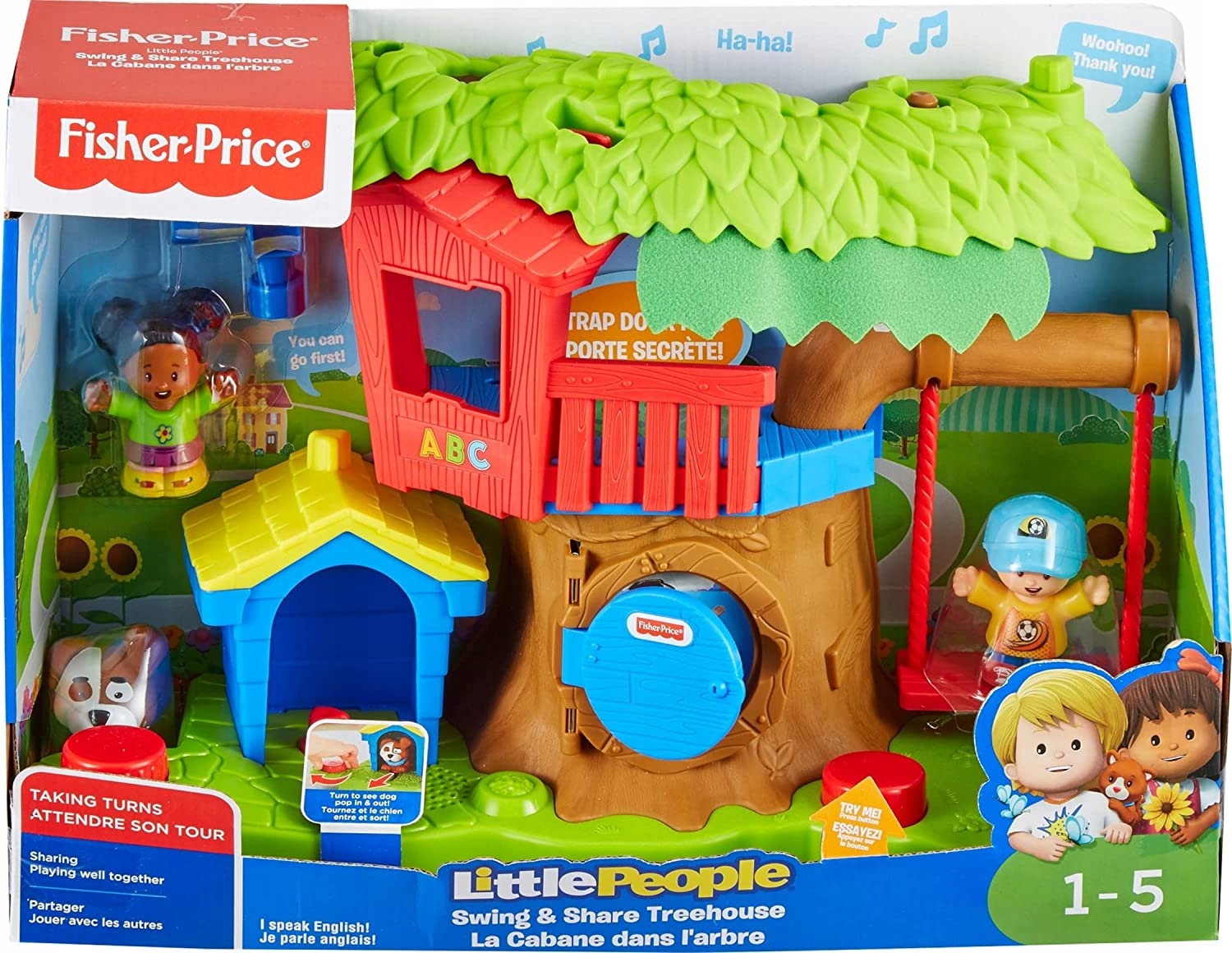 

Fisher Price Little People Domek Na Drzewie Dźwięk
