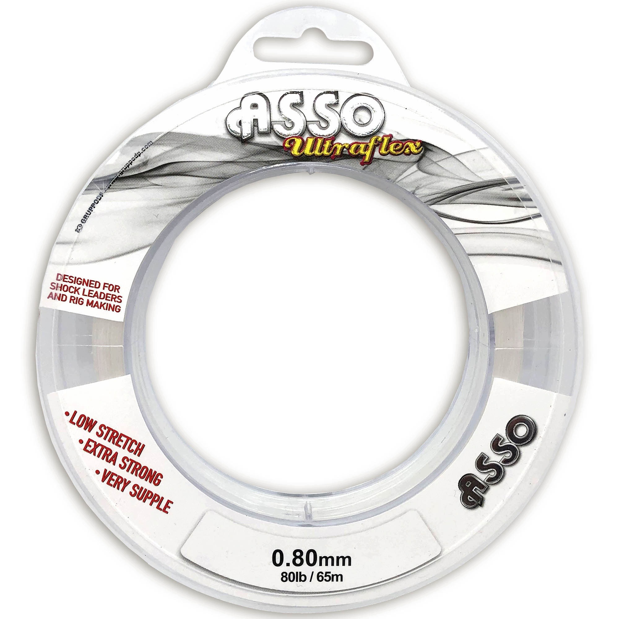 Żyłka Strzałowa Asso Ultraflex White 00 0,70mm 65m 60lb