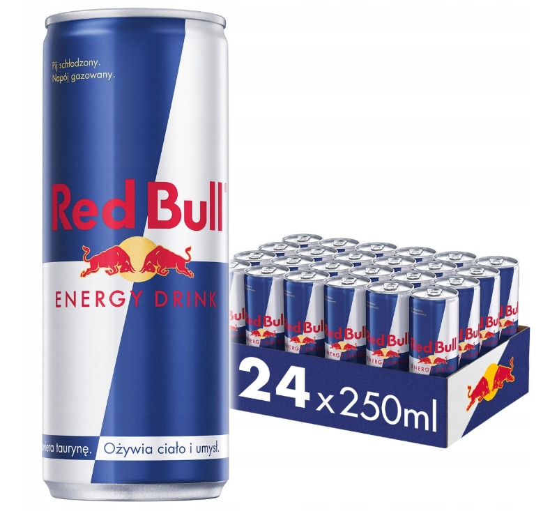 24 x Napój Red Bull 250 ml