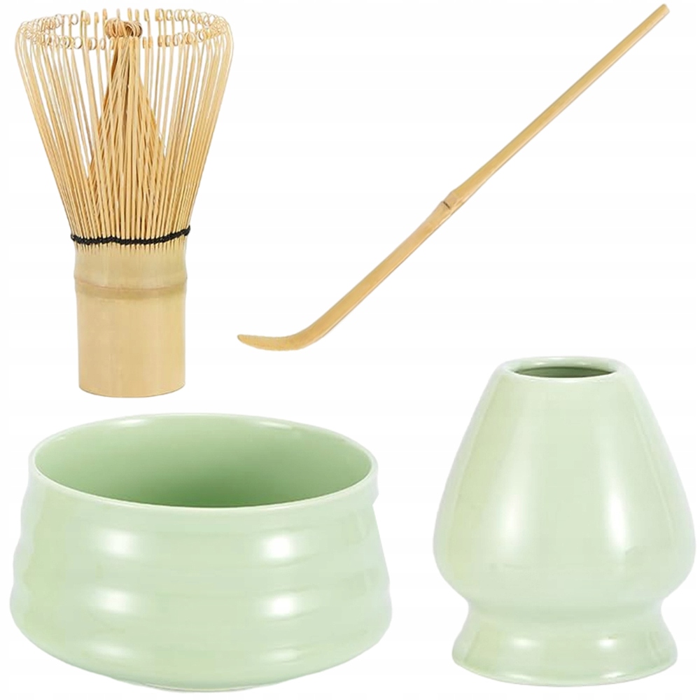 Levně Čtyřdílný Čajový Set Matcha Pro Přípravu Čaje Matcha