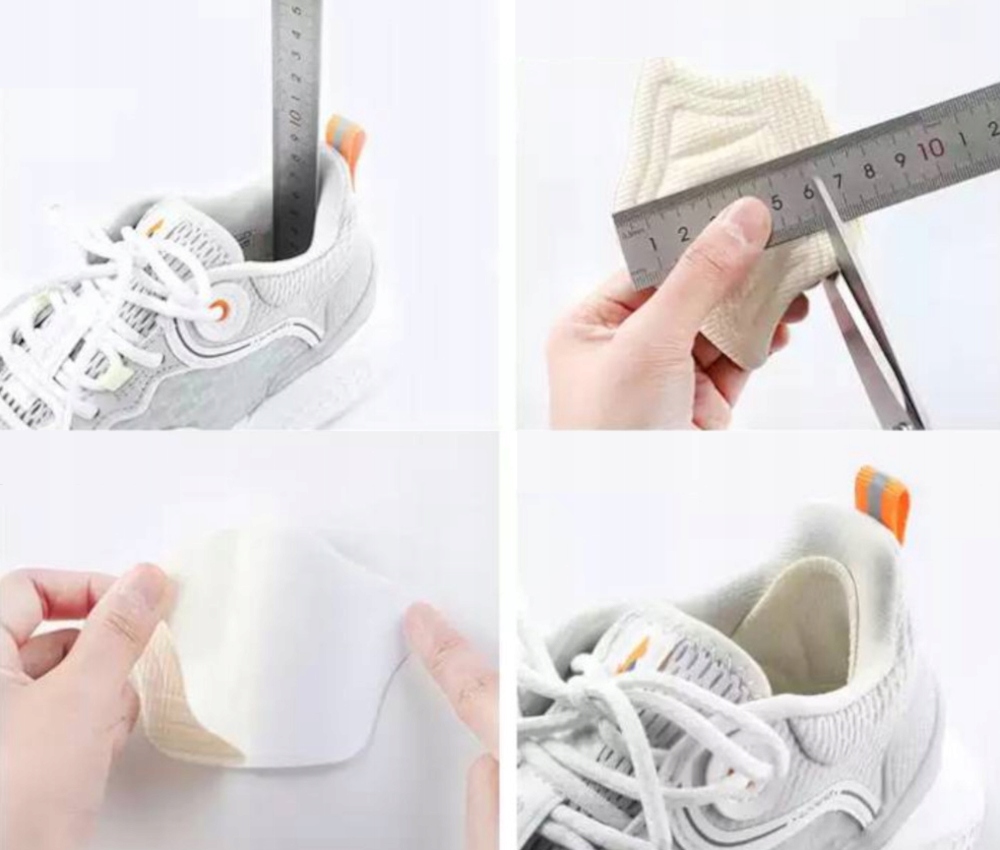 WKLEJANE ZAPIĘTKI DO BUTÓW PIANKOWE WKŁADKI PIĘTY Typ piankowe