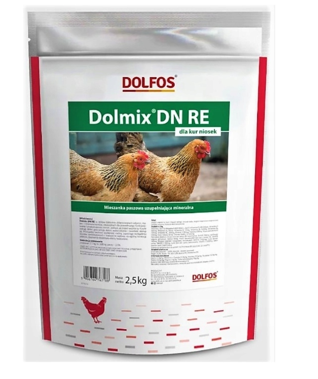 Witaminy dla kur Dolfos DOLMIX DN RE 2,5kg