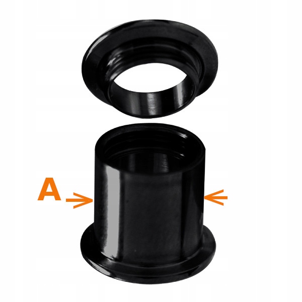 TYTAN BK tunel odkręcany 3mm gwint wewnętrzny EAN (GTIN) 5905427825982