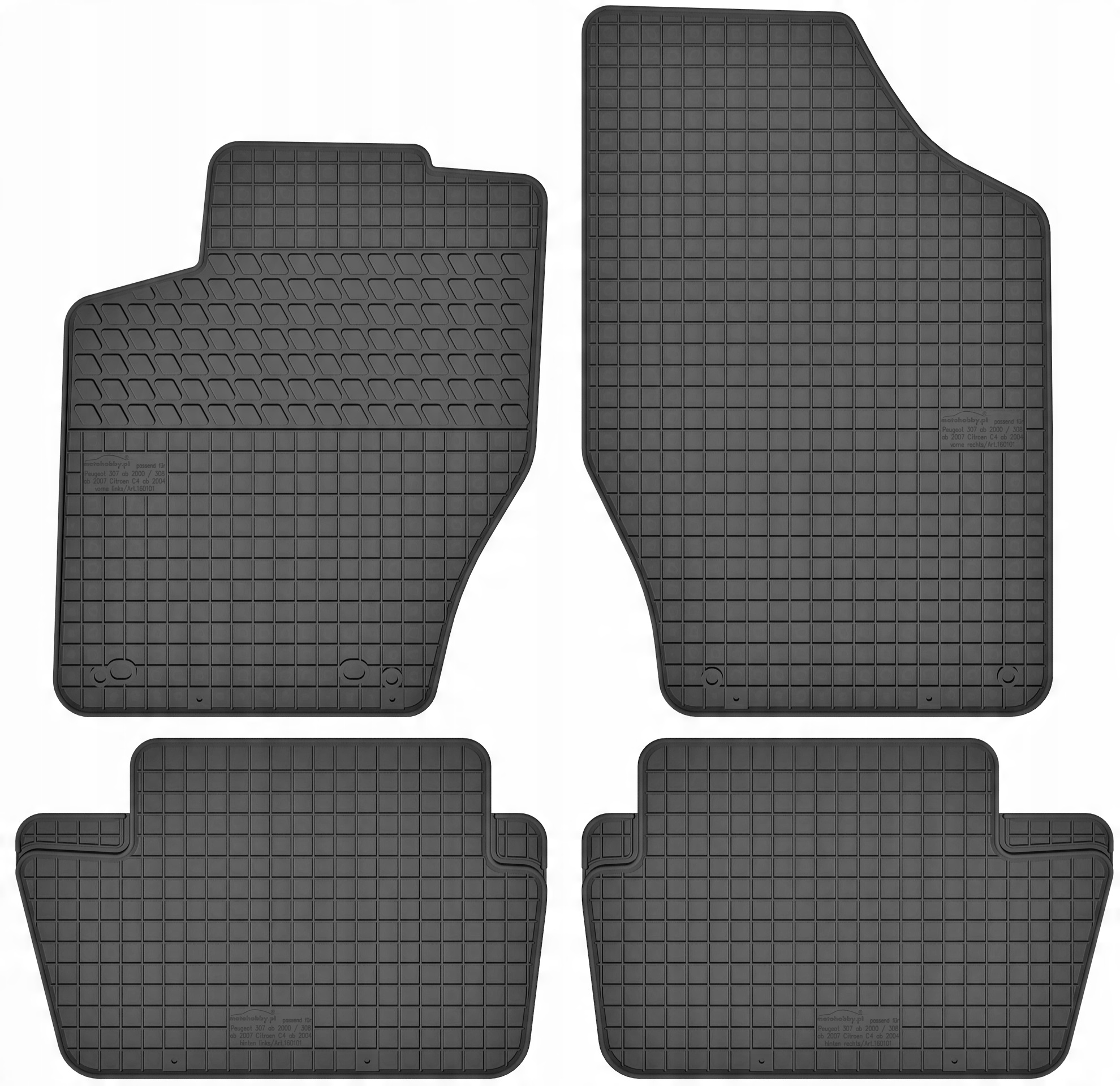 

Citroen C4 2011-2017 Dywaniki samochodowe
