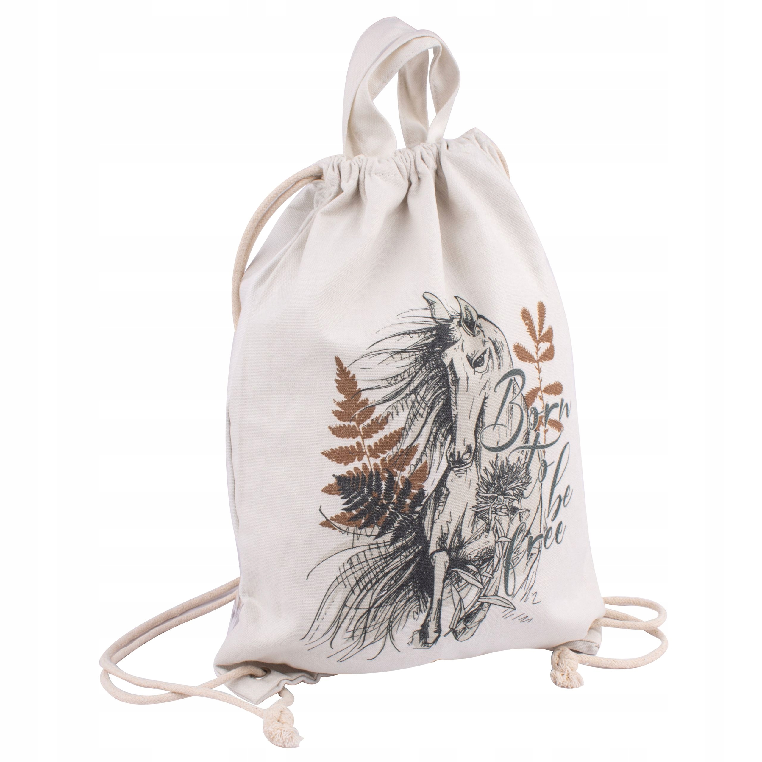 WOREK PLECAK SZKOLNY DZIEWCZĘCY KONIE BENIAMIN