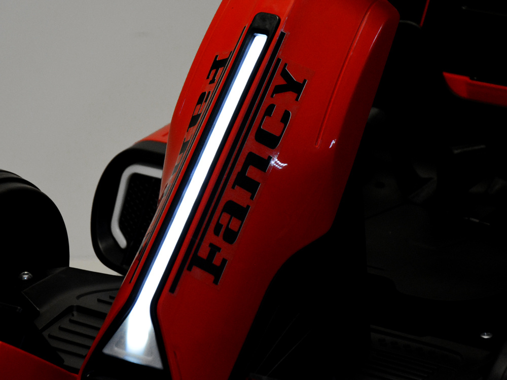 SPORTOWY Gokart FANCY SPEED 8 na akumulator PILOT Szerokość pojazdu 68 cm