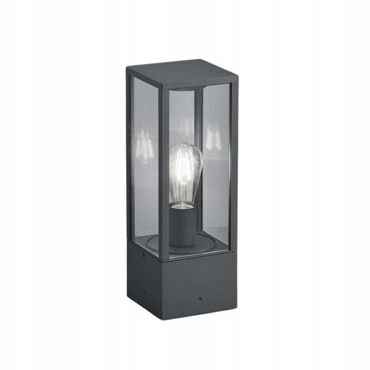 Vonkajšia lampa do záhrady s stĺpikom Garonne antracitová Trio 501860142