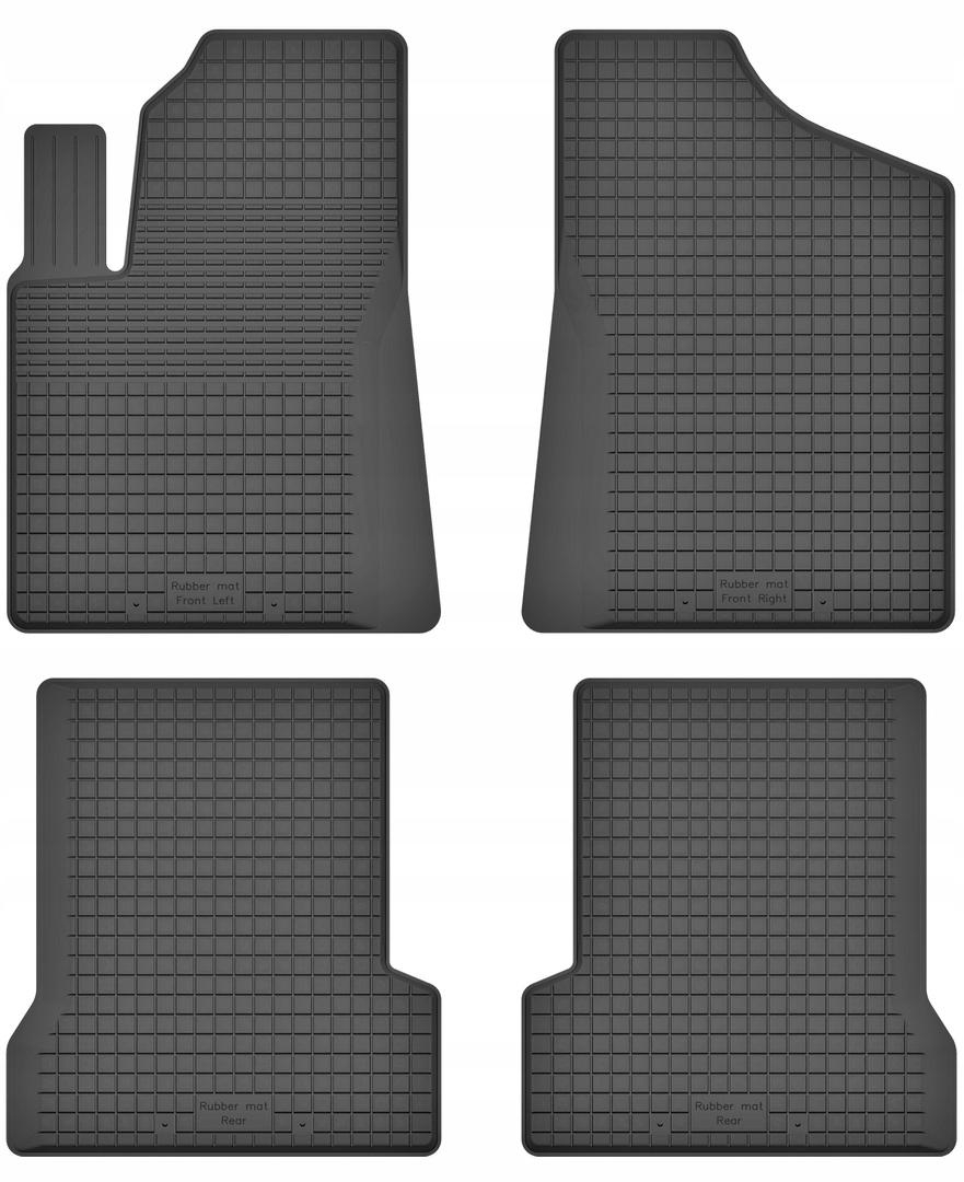 

Fiat Seicento 1998-2010 Gumowe do auta korytka