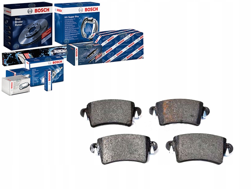 BOS0 986 494 043 Brzdové Kostky Renault Zadní Master Asistent řidiče #33