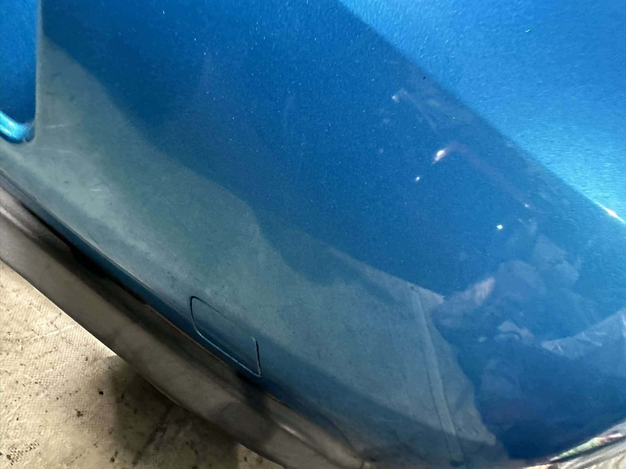 bumper rear CITROEN DS3 KGW/EXY