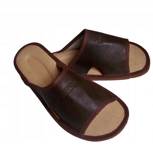 

Klapki Laczki Męskie Skórzane Góralskie Kapcie Pl