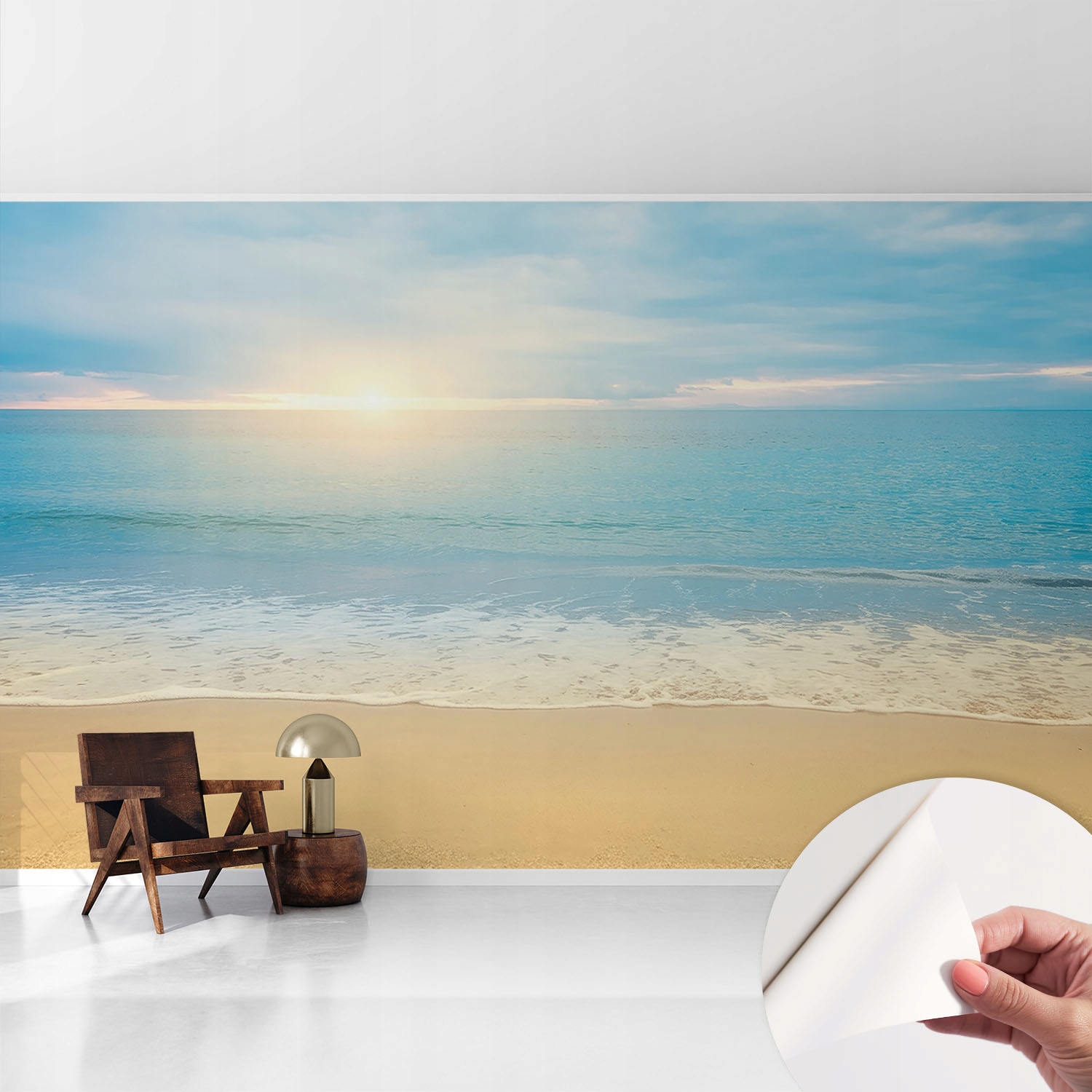 Designová velká fototapeta na zeď Samolepicí Východ slunce 416x254