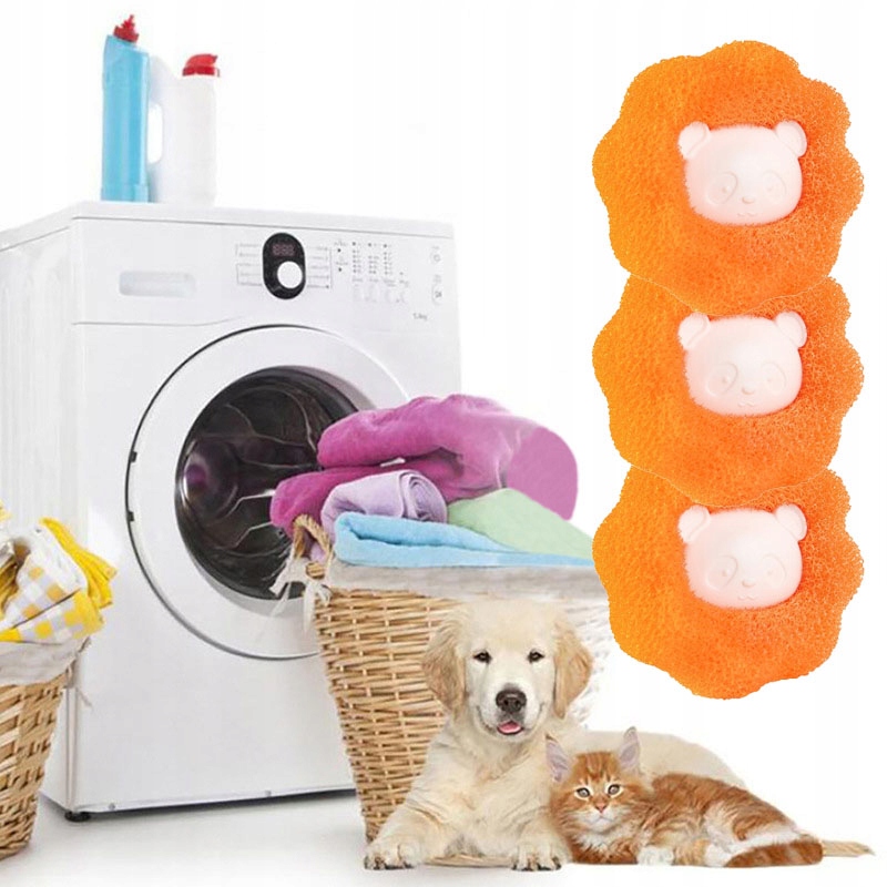 

Czyścik do Usuwania Sierści Zwierząt Domowych 3szt