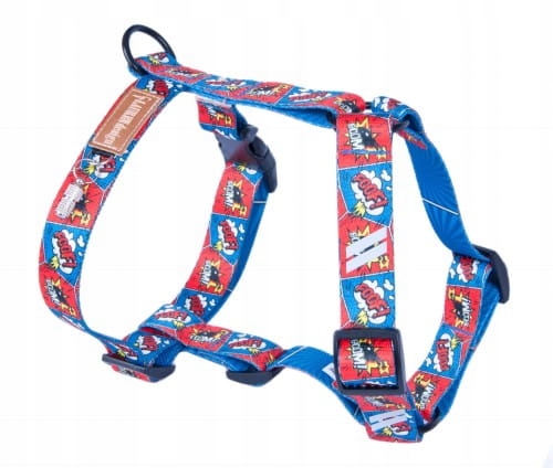 Levně Postroj Lauren Design Guard pro psa Comic Book M