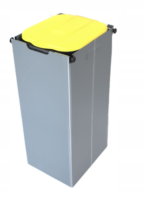 Levně Artex Ecokube 1 žlutá stojan, stojan na sáčky 1x120l s pouzdrem