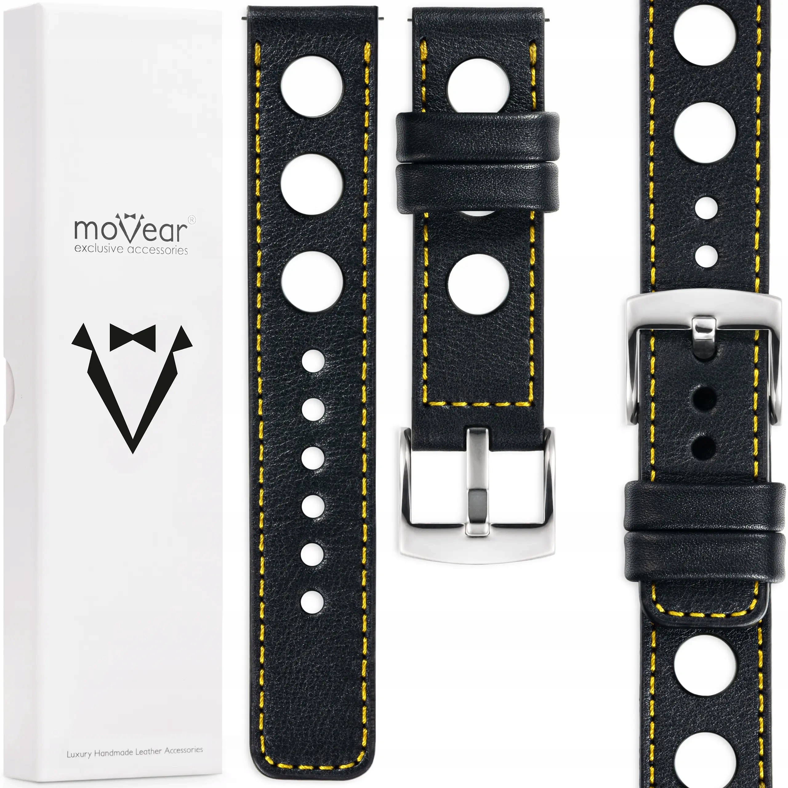 Pásek 24 mm premium k hodinkám, exkluzivní, elegantní Movear