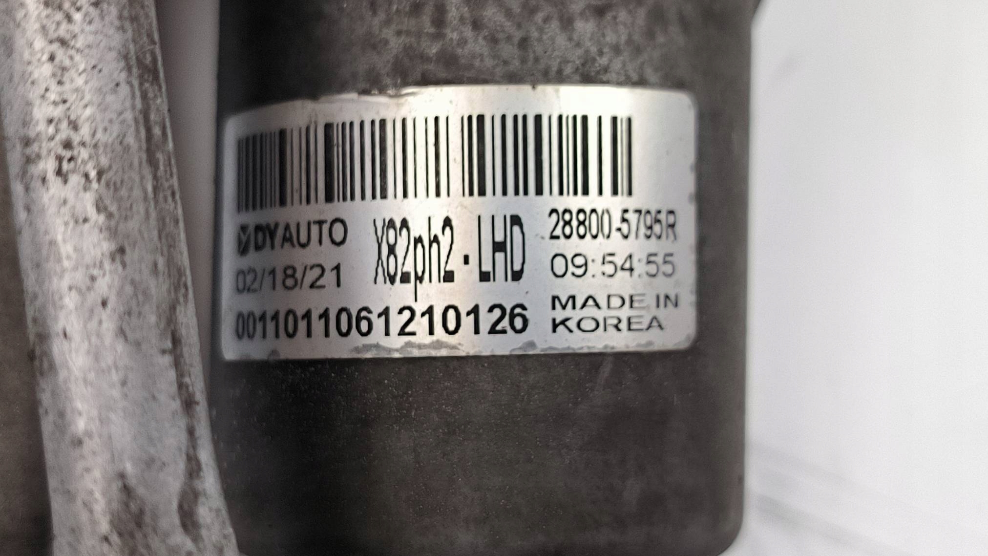 wiper mechanism front 28800-5795R FIAT TALENTO