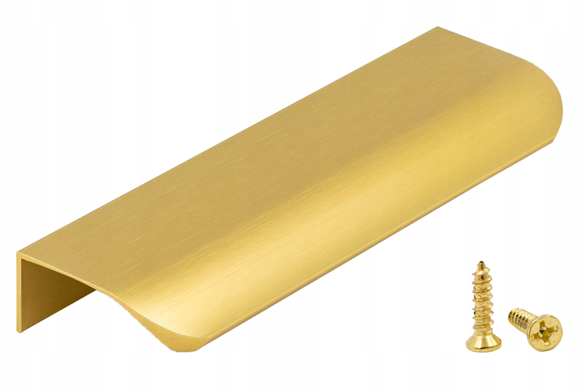 

Uchwyt Meblowy Krawędziowy Jawa Złoty 130mm Anoda
