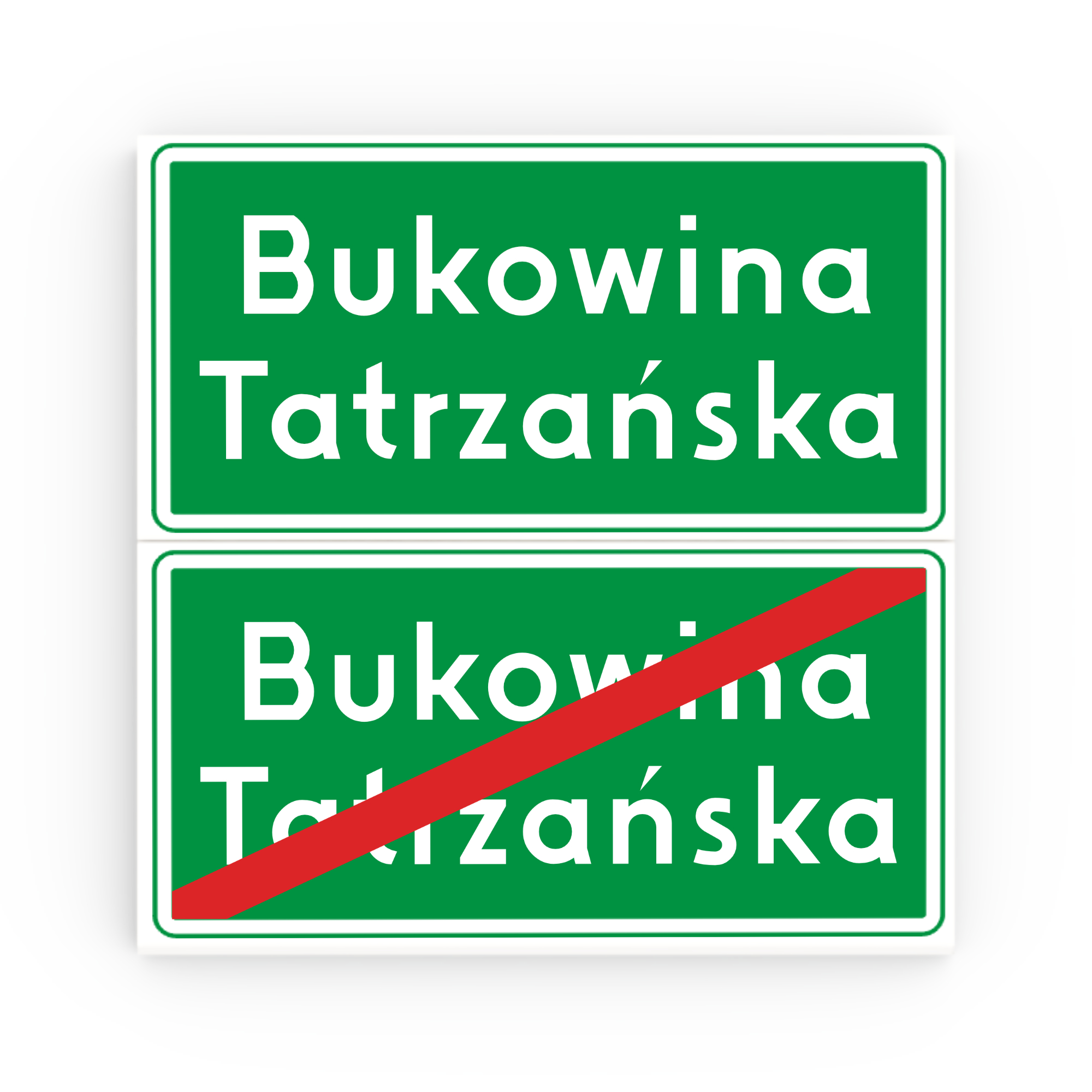 

Lego Custom Nadruk Znak Miasto Bukowina Tatrzańska