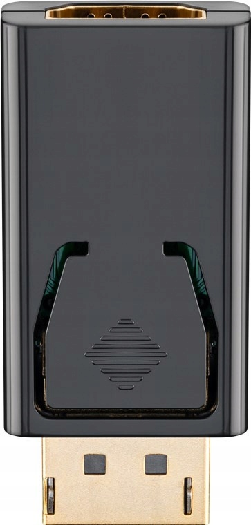 

Adapter DisplayPort Hdmi 1.1 pozłacany Czarny