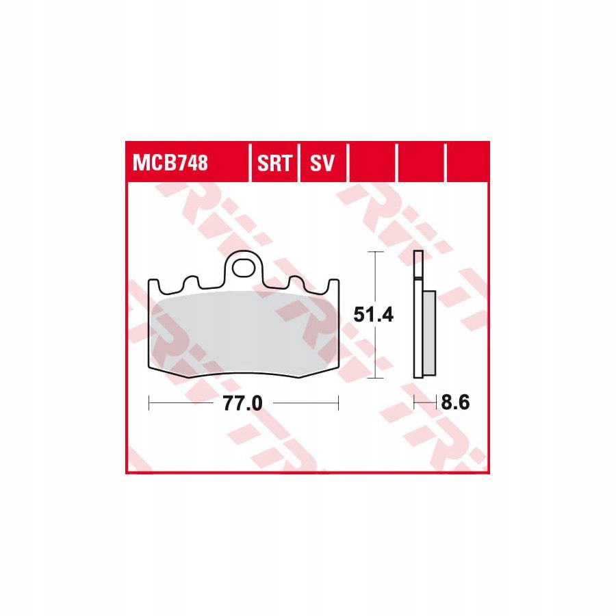 MCB748SV - Тормозные колодки ПД BMW R 1200 GS R12 06-13