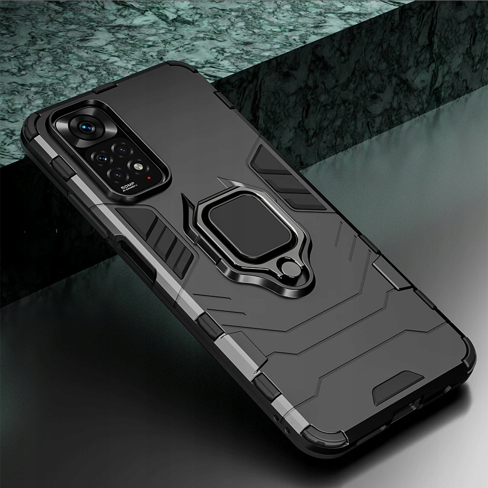 ETUI PANCERNE RING do Redmi Note 11 11S +2 x SZKŁO EAN (GTIN) 5903887154529