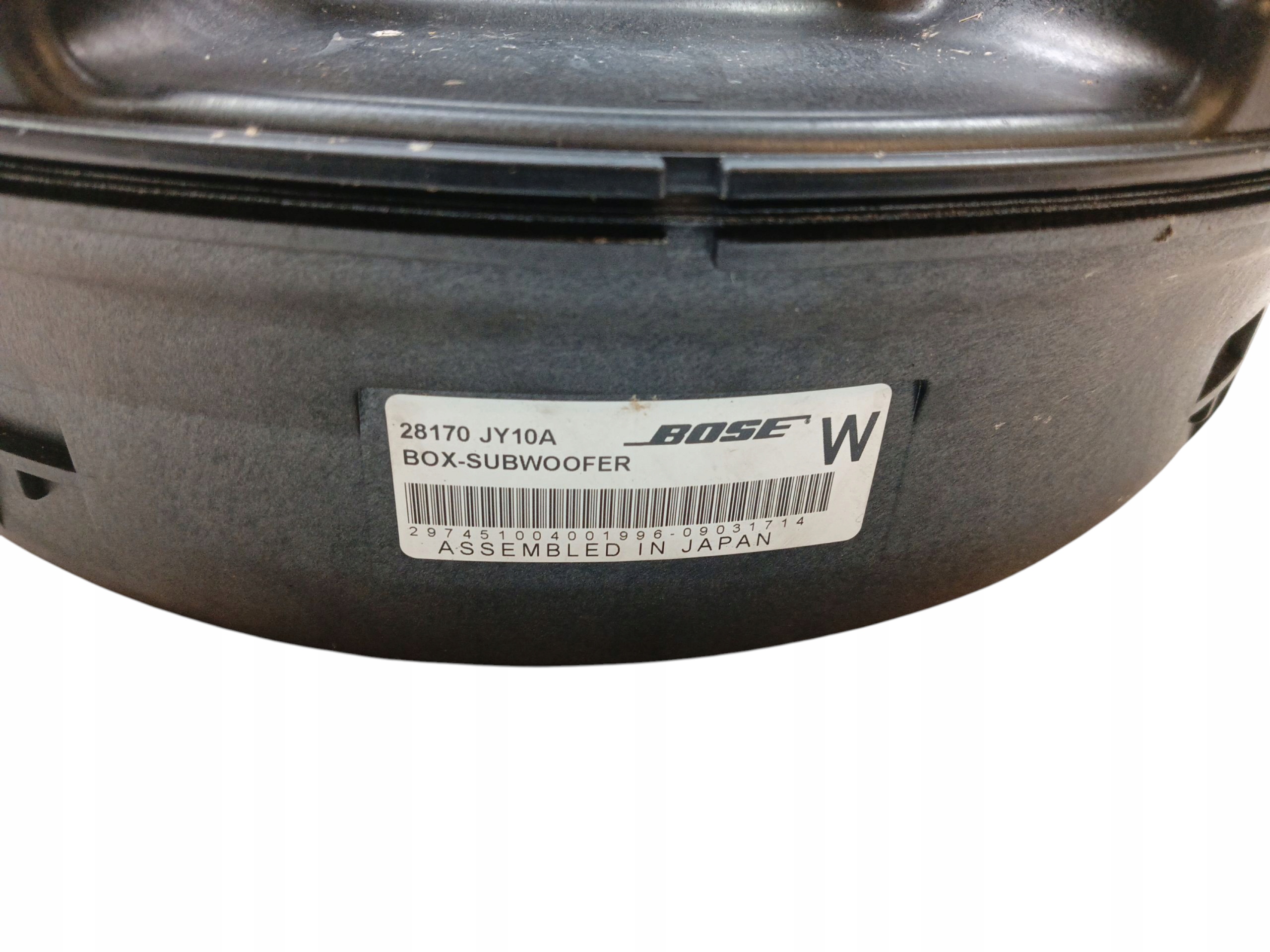speaker SUBWOOFER RENAULT KOLEOS and (2008-2011) 28170 JY10A
