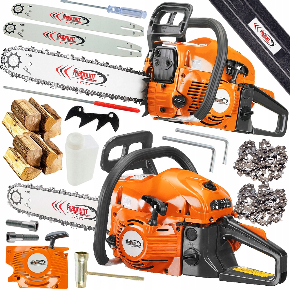 

Piła Spalinowa Pilarka Łańcuchowa 5.2KM Zestaw XXL