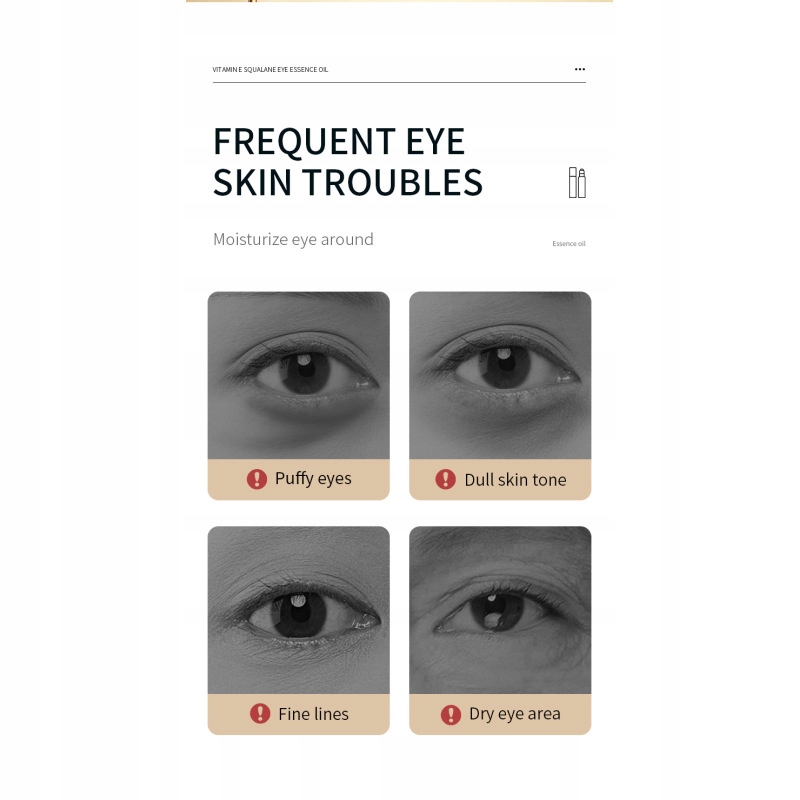 Olejek Z Masażer Do Oczu Retinolu Kofeiny,Normalna Opakowanie butelka