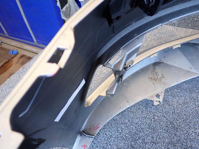 AUDI A6 C8 18- FRONTSTOSSSTANGE VORNE