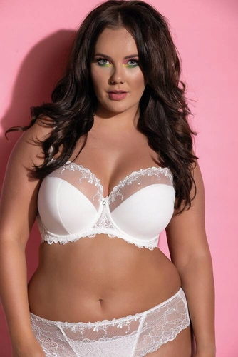 Polovyztužená podprsenka Ava 1030 krémová, elegantní, komfortní