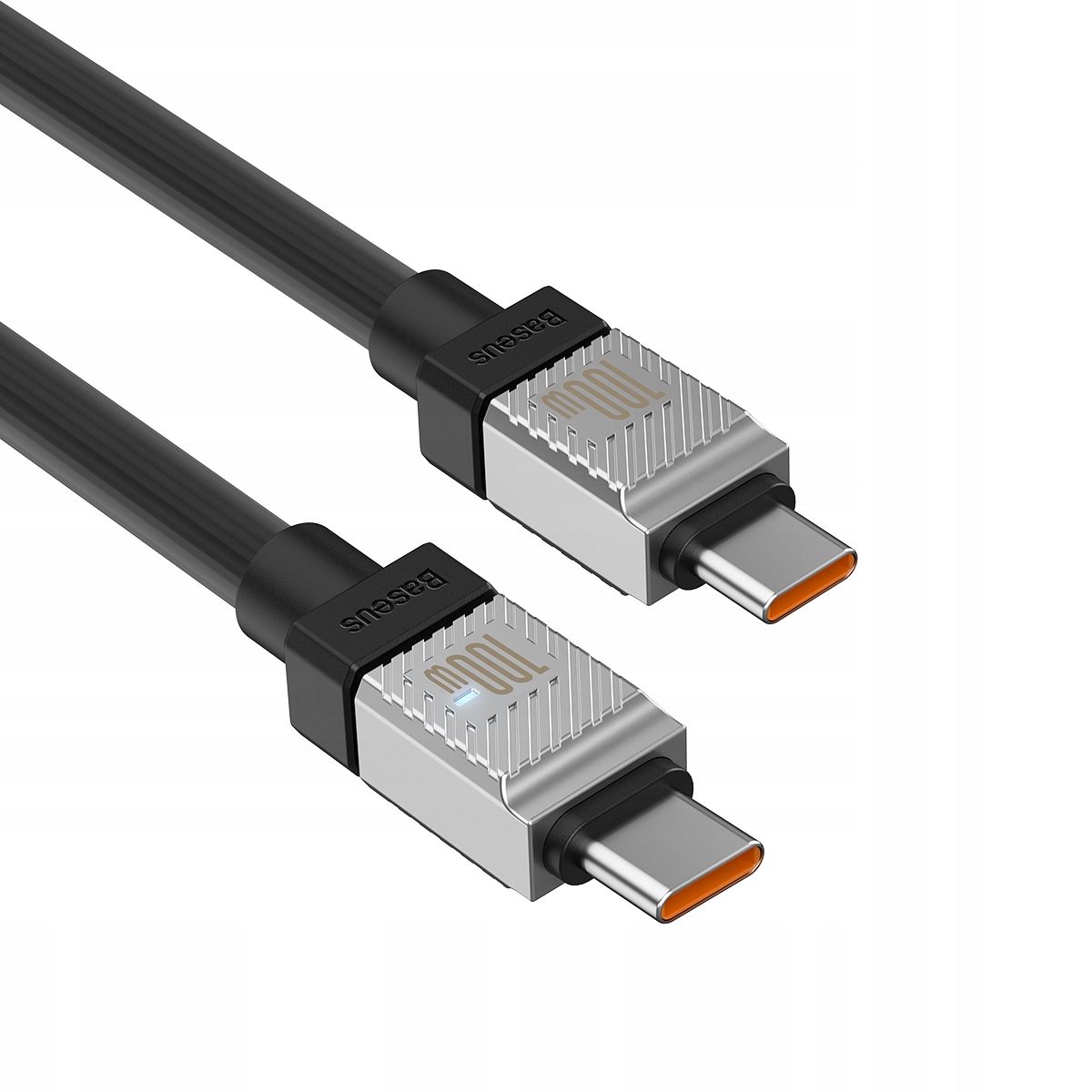 BASEUS MOCNY KABEL USB-C SZYBKIE ŁADOWANIE PRZEWÓD TYP-C PD 100W QC 5A 2M Złącza USB typ C - USB typ C