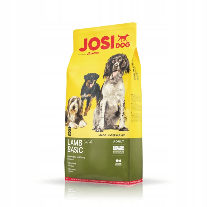 Levně Josera JosiDog Lamb Basic 15kg Krmivo pro psy s jehněčím masem, 15 kg