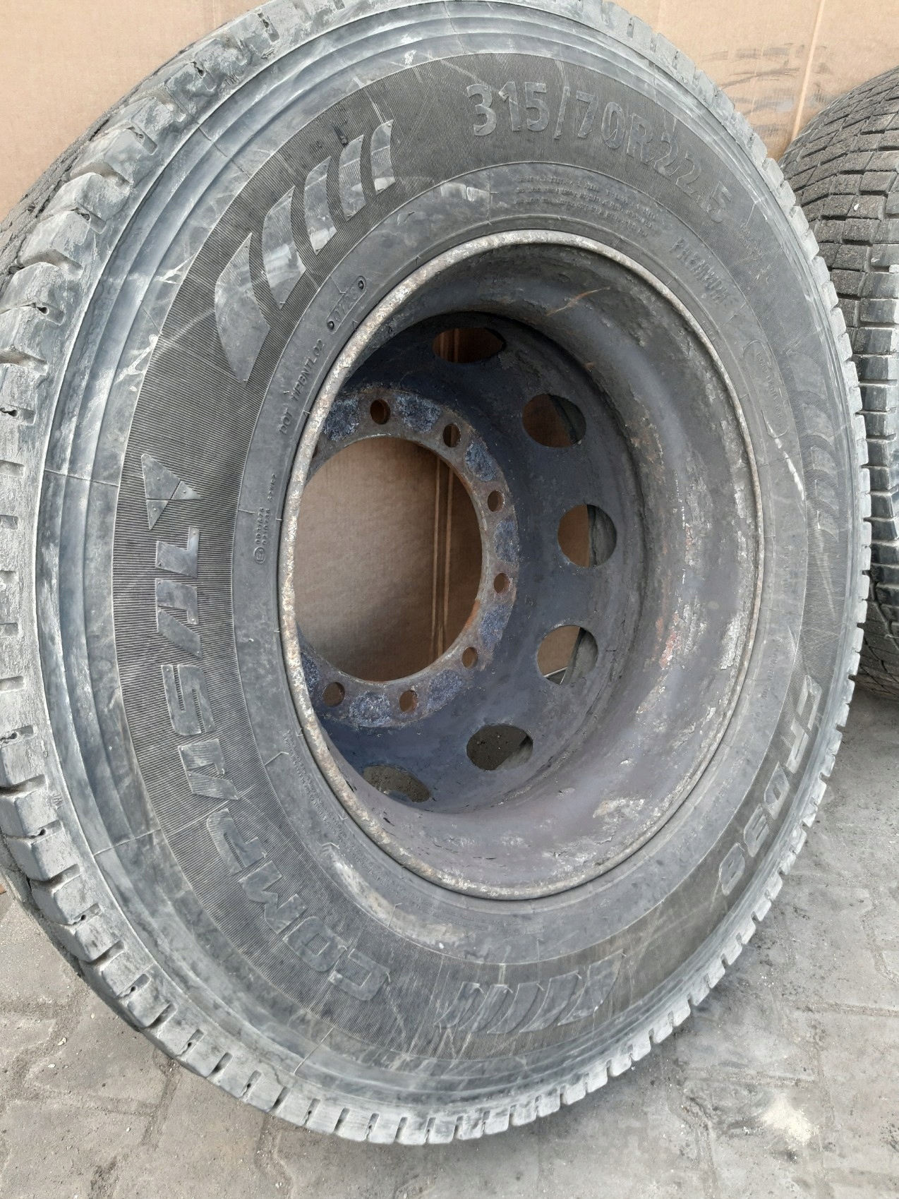 wheels tyres CIEZAROWE 2x COMPASAL CPD38 315/70 R22.5
