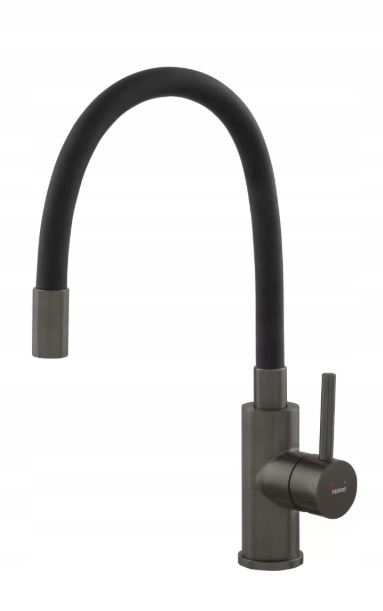 Stojanková kuchynská batéria Ferro Zumba Inox čierna