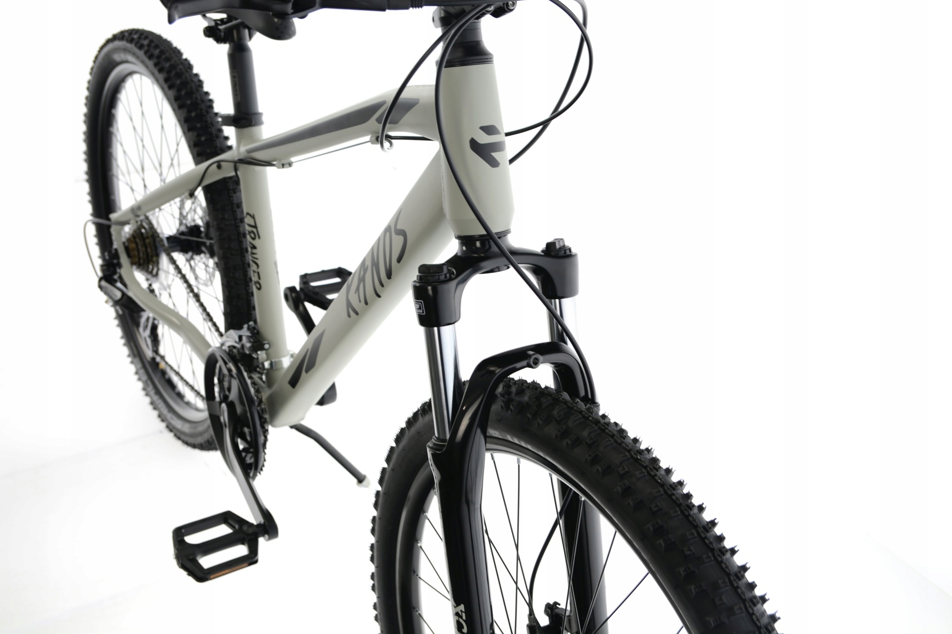 Rower MTB 26 Kands Stranger 2xT hydraulika piaskowy R17 2024 Hamulce tarczowe hydrauliczne