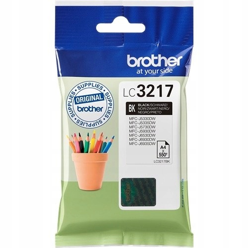 Inkoust Brother (LC3217BK) černý 550str