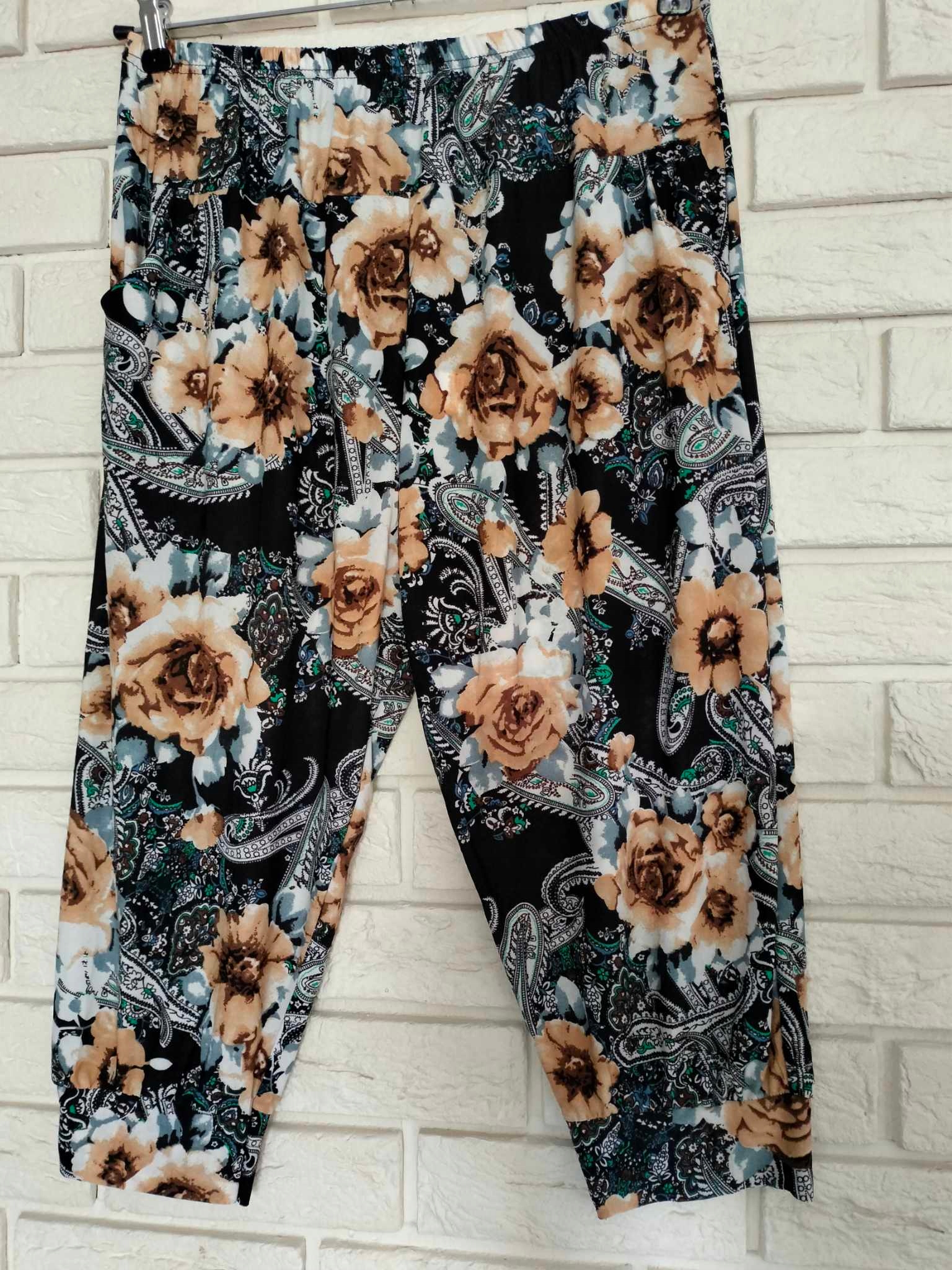 RYBACZKI ALLADYNKI HAREMKI ZWIEWNE ELASTYCZNE WZORY L/3XL Marka inna