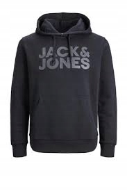 Jack&Jones Mikina Corp Černá Standard Fit vel S