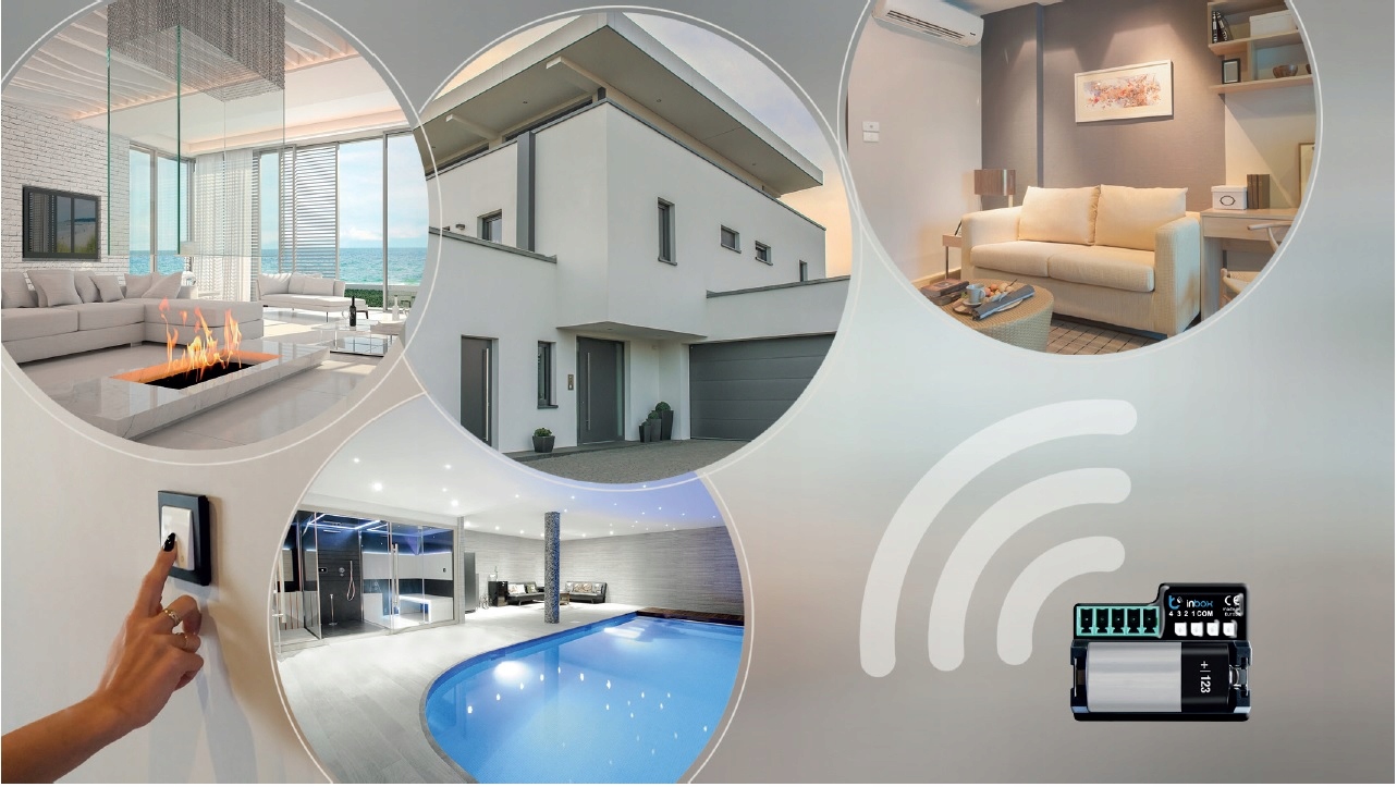 BleBox inBox inteligentny przycisk WiFi Zasilanie akumulatorowe