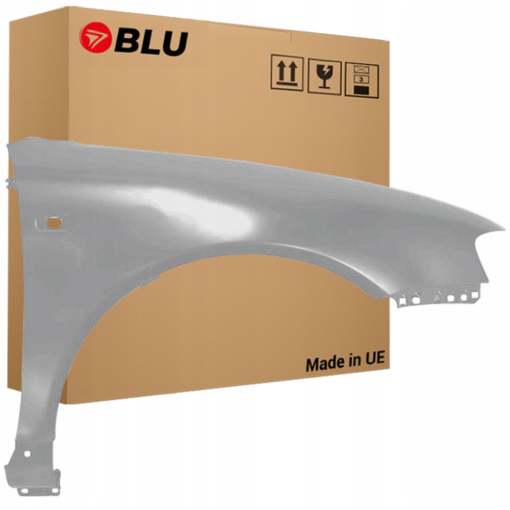 Blu Blatník Audi A3 8L Lift LY7W pravý stříbrný 00-03 přední SilberSee