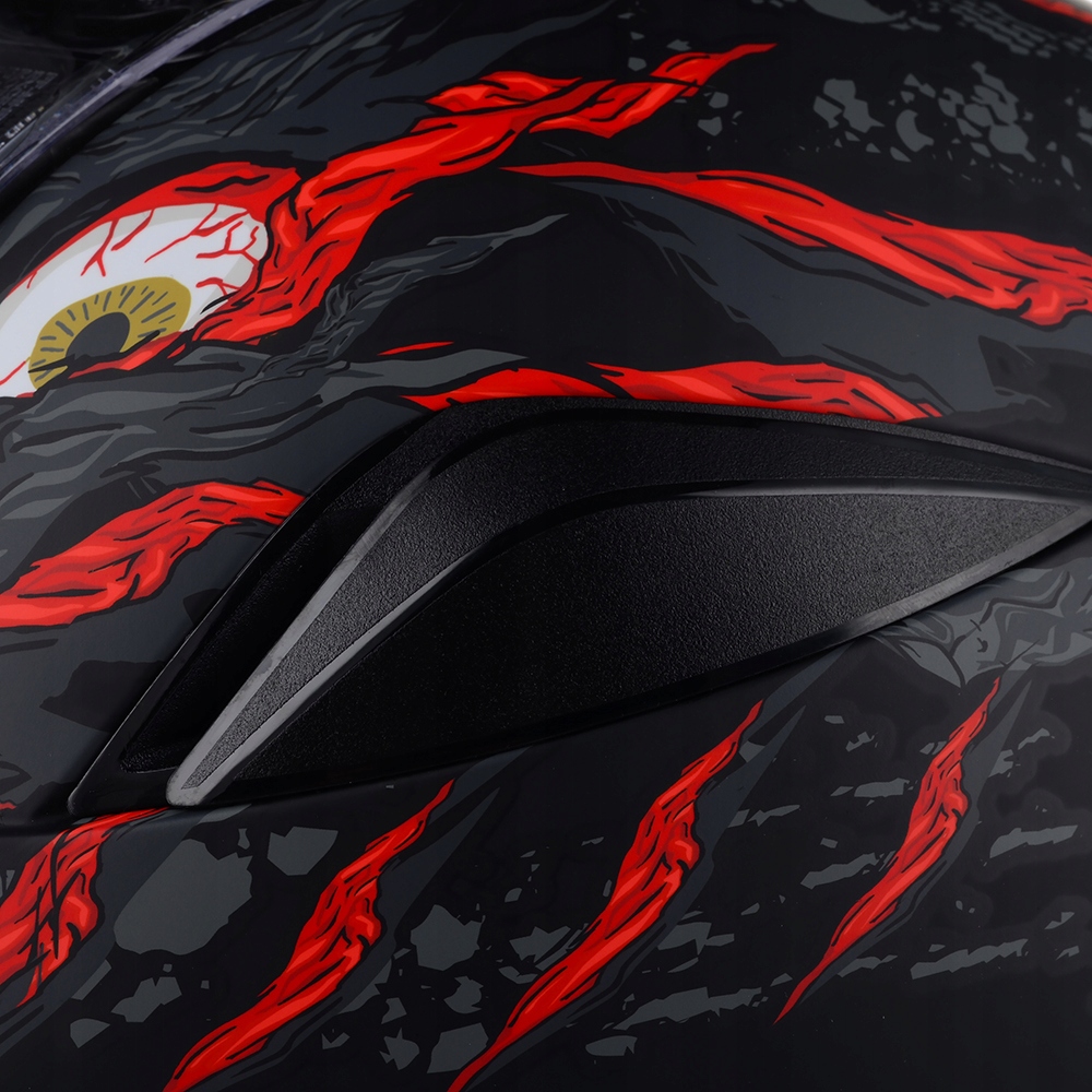 KASK MOTOCYKLOWY LS2 FF353 RAPID II KAIJU MATOWY SYSTEM PINLOCK ECER 22.06 Obwód głowy 55-56 cm