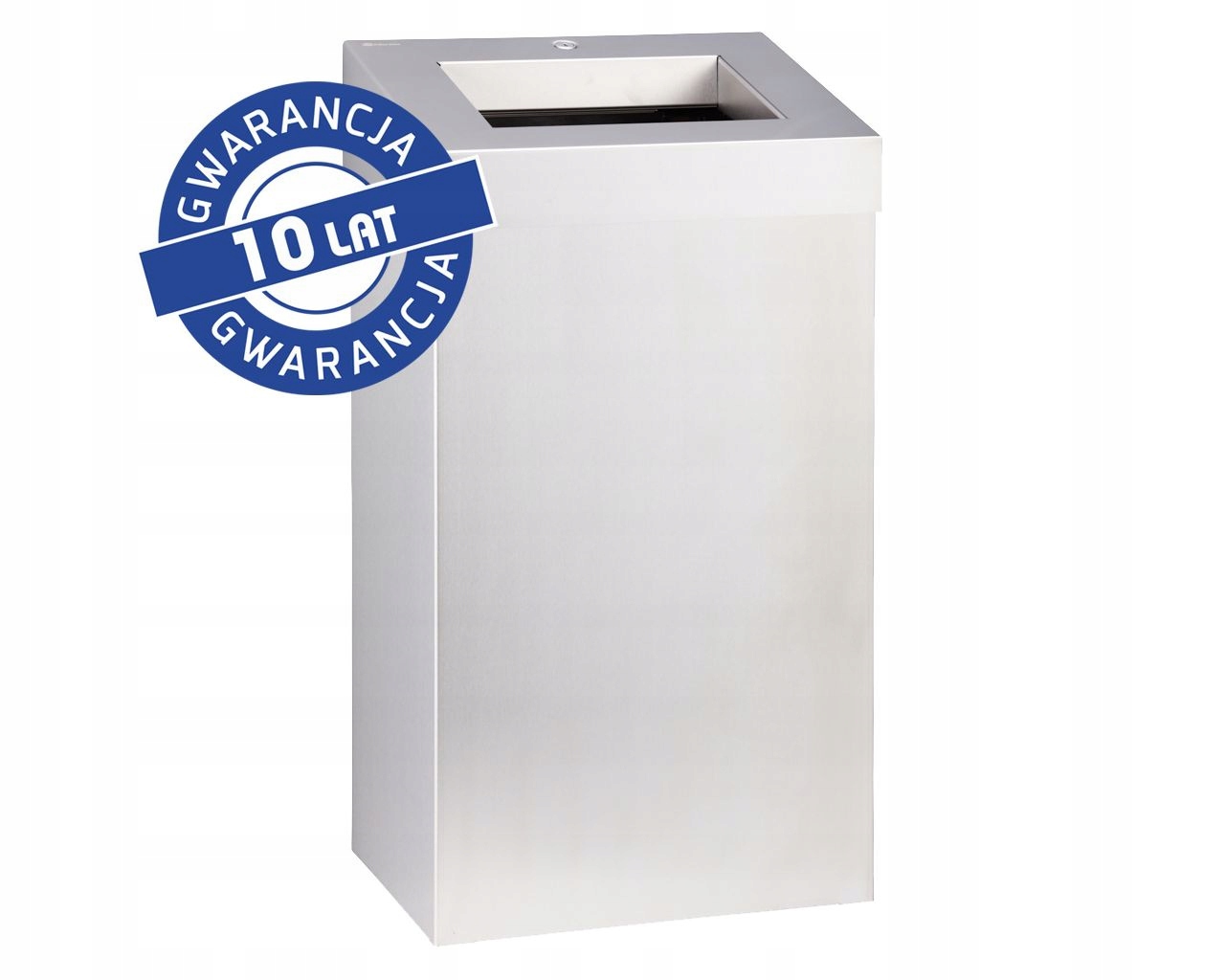 Levně Merida KSM108 Odpadkový koš otevřený Stella, objem 45 l, ocel matná