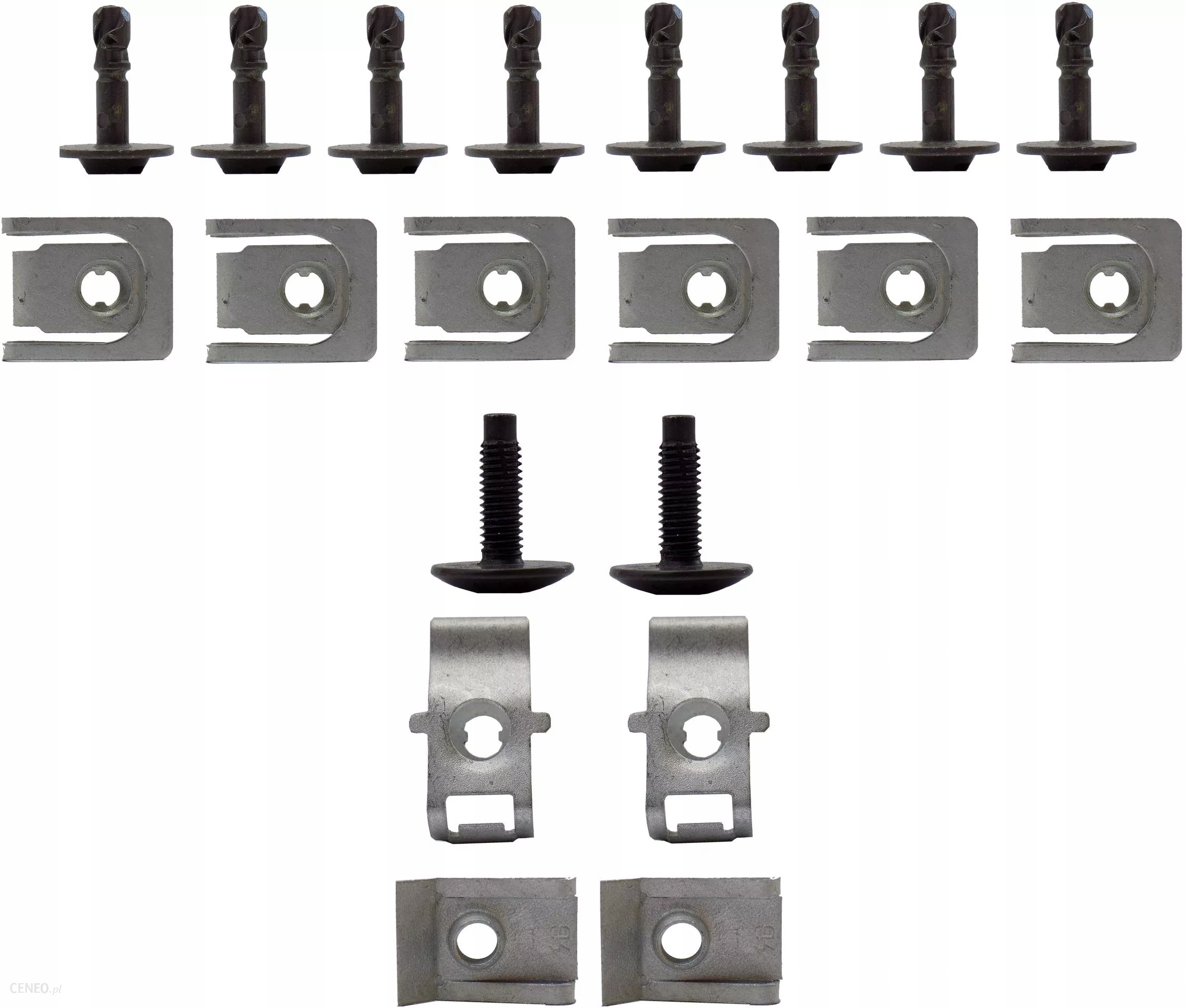 BMW Serii 5 E60 E61 03- SPINKI OSŁONY SILNIKA