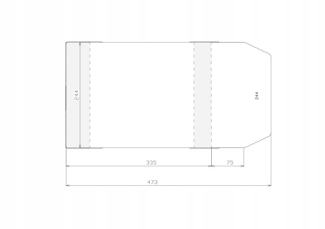 Okładka B5 Sztapel 24,4 cm x 41 cm Marka Sztapel