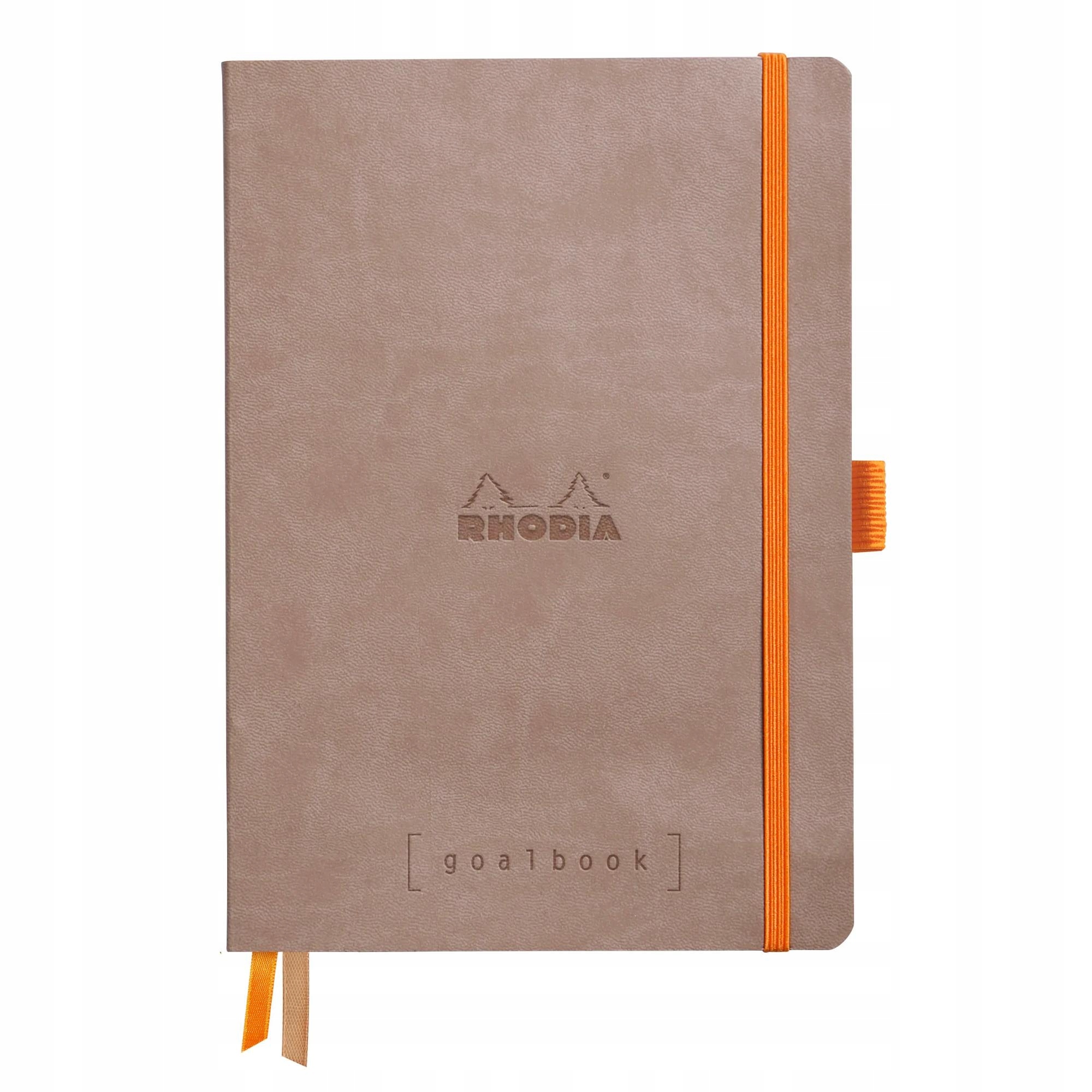 Goalbook Rhodia A5, miękka oprawa, taupe