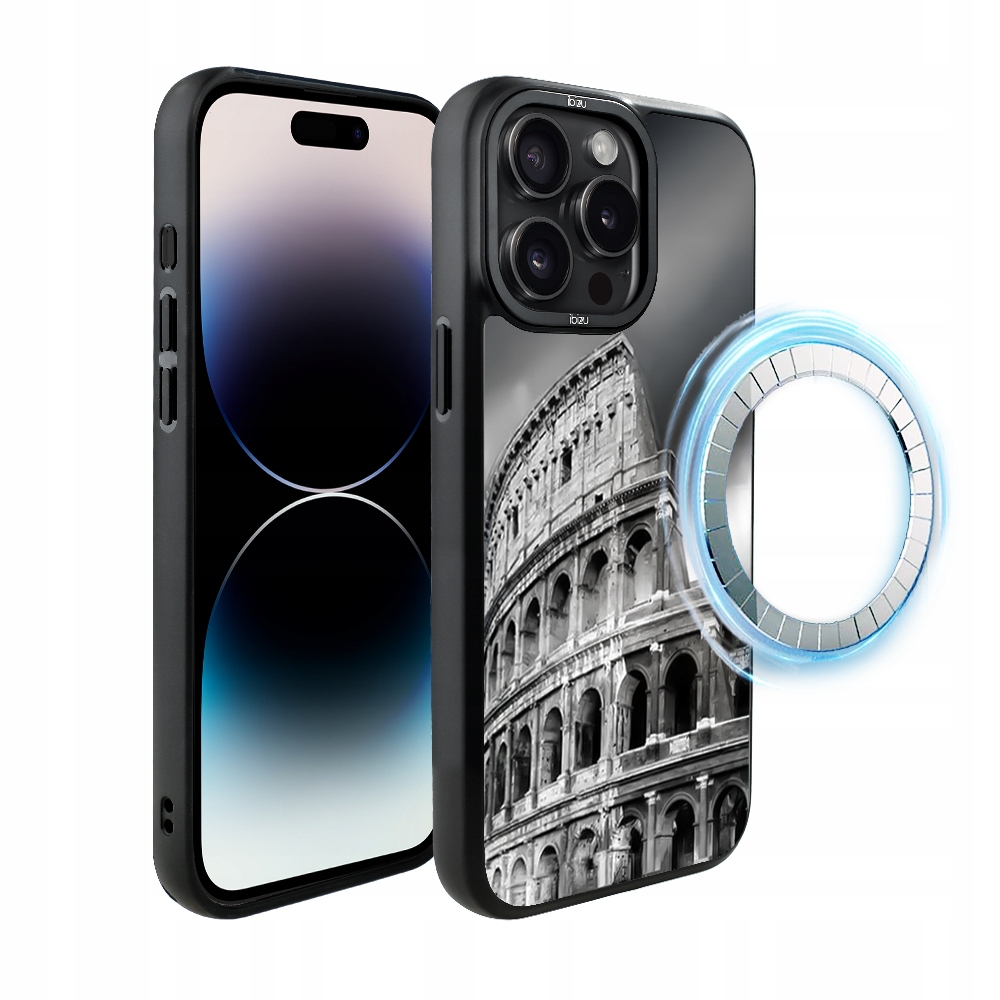 Matný Pouzdro Ibizu DropGuard s MagSafe pro iPhone 14 Pro Max, Colosseum