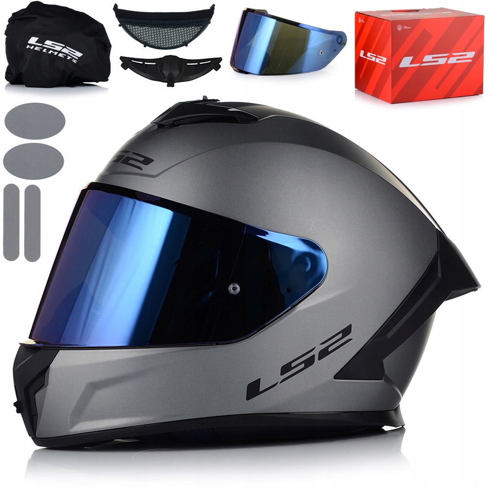 Motocyklová Prilba LS2 FF820 Rapid III System Pinlock Ecer 22.06 2x Sklo