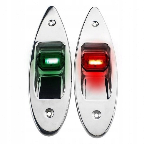 Led navigační lampy 120 ° zapuštěné