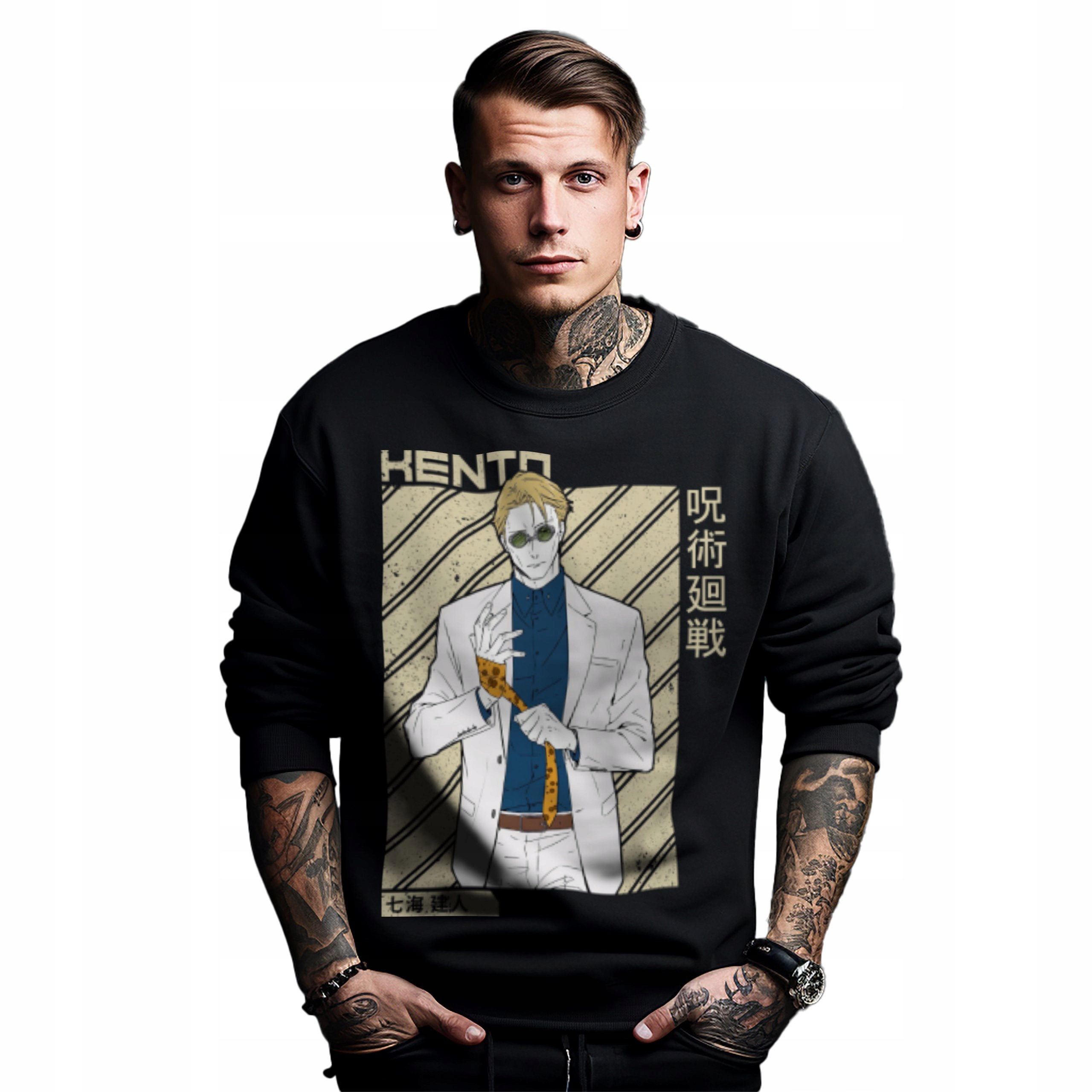 Mikina s potiskem Anime Kento Jujutsu Kaisen